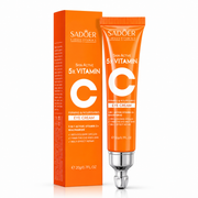 SADOER 5X Vitamin C Eye Cream for Dark Circles