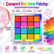 FANTY CHIC 16 Color Matte Eyeshadow Palette
