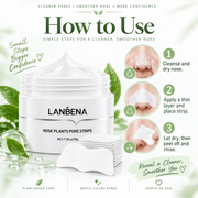 LANBENA Nose Plants Pore Strips Blackhead Remover