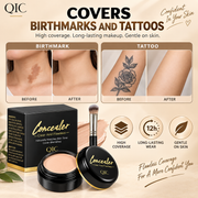 QIC Concealer, Waterproof Full Coverage Cream Concealer