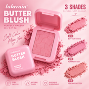 Lakerain Butter Blush Waterproof Long Lasting Powder Blush