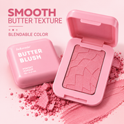 Lakerain Butter Blush Waterproof Long Lasting Powder Blush