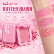 Lakerain Butter Blush Waterproof Long Lasting Powder Blush