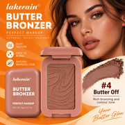 Lakerain Butter Bronzer Pressed Powder Bronzer for Face
