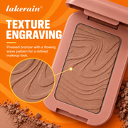 Lakerain Butter Bronzer Pressed Powder Bronzer for Face