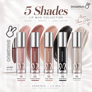 SHAQINUO Water Light Mirror Lip Gloss Long Lasting Lip Oil
