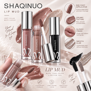 SHAQINUO Water Light Mirror Lip Gloss Long Lasting Lip Oil