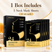 MERCILEN Golden Honeycomb Hydrating & Firming Neck Mask
