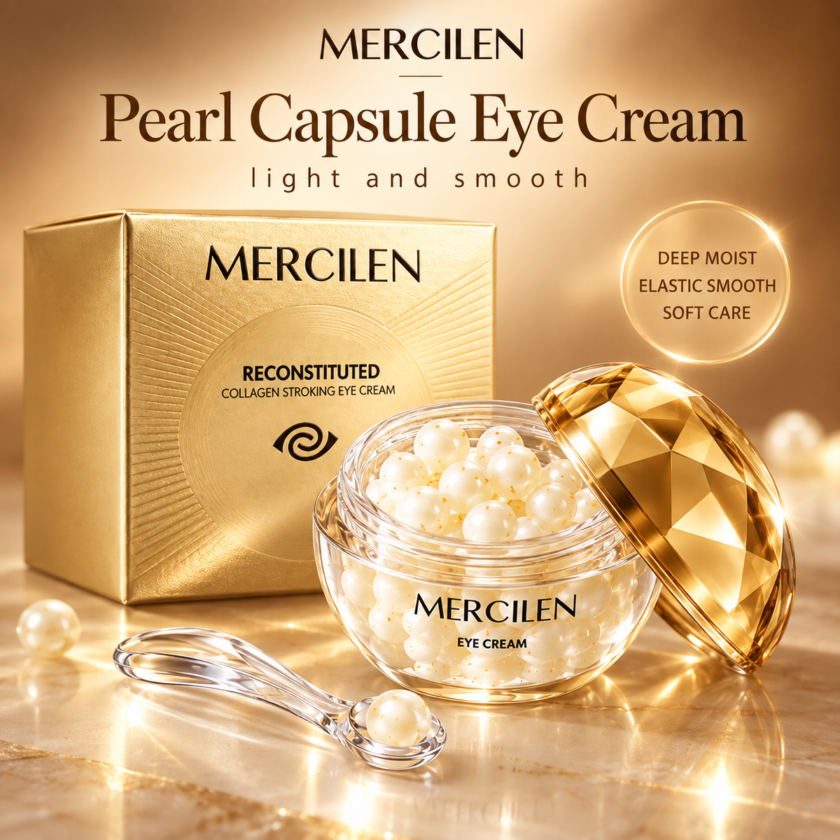 MERCILEN Reconstituted Collagen Firming Stroking Eye Cream