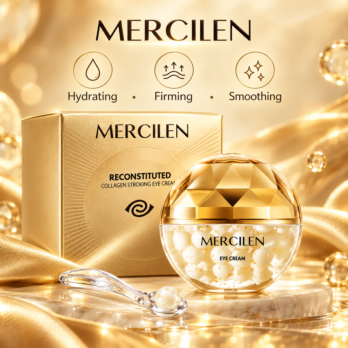MERCILEN Reconstituted Collagen Firming Stroking Eye Cream