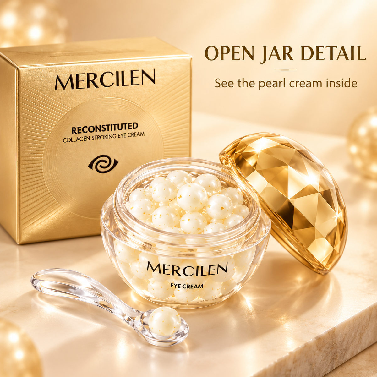 MERCILEN Reconstituted Collagen Firming Stroking Eye Cream