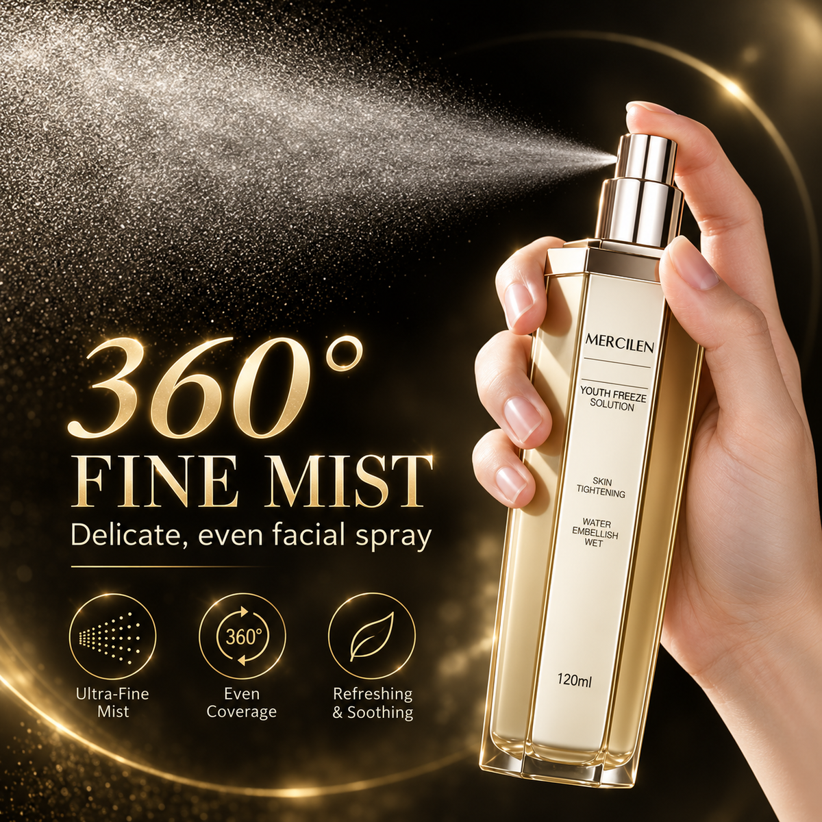 MERCILEN Youth Freeze Solution Collagen Face Mist