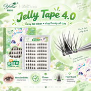 YELIX Lashes Pre-Glued Cluster Lashes No Glue