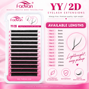 FADVAN YY 2D Premade Volume Fans Eyelash Extensions
