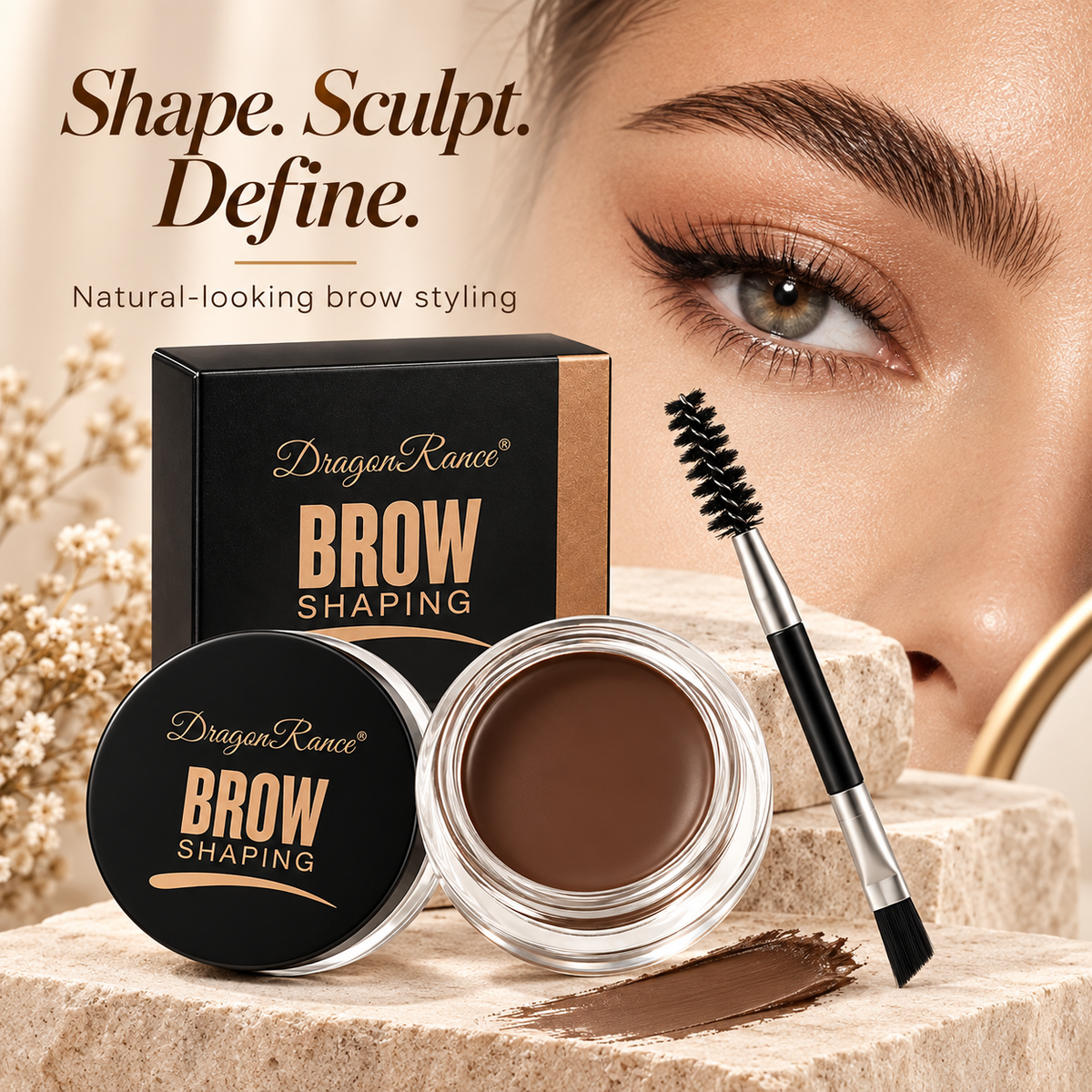 Dragon Ranee Eyebrow Pomade Styling Cream Brow Shaping Gel