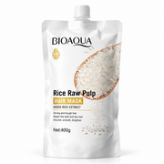 BIOAQUA Rice Raw Pulp Hair Mask for Dry Damaged Hair