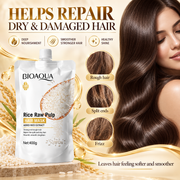 BIOAQUA Rice Raw Pulp Hair Mask for Dry Damaged Hair