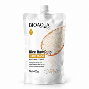 BIOAQUA Rice Raw Pulp Hair Mask for Dry Damaged Hair