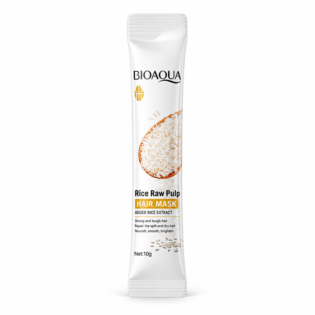BIOAQUA Rice Raw Pulp Hair Mask for Dry Damaged Hair