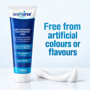 OraNurse Unflavoured Toothpaste 1450 SLS Free