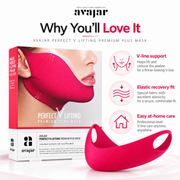 AVAJAR Perfect V Lifting Premium Plus Mask for Face & Neck