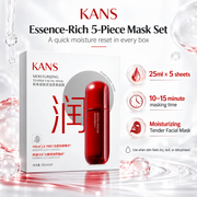 KANS Moisturizing Tender Facial Mask With 6D Hyaluronic Acid 5pc