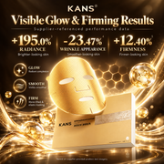 KANS 24K Golden Honeycomb Firming & Smoothing Mask 5pc