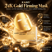 KANS 24K Golden Honeycomb Firming & Smoothing Mask 5pc