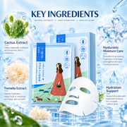 PECHOIN Little Lucky Hydrating Bright Calming Sheet Mask 10pc