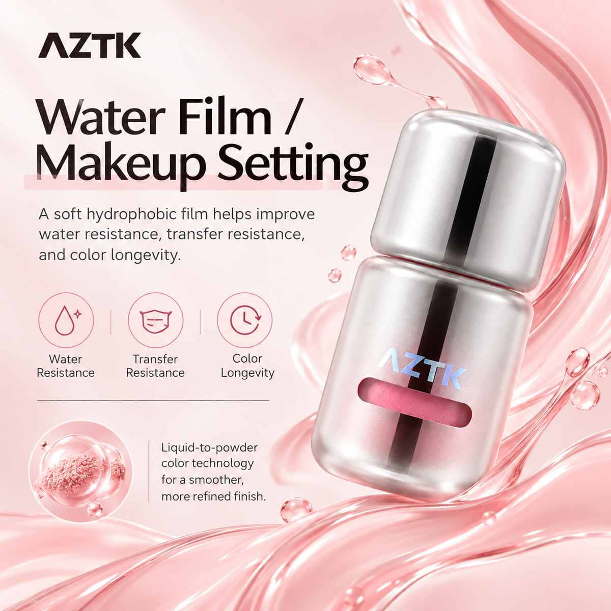 AZTK Jello Color Douyin Water-Based Liquid Blush