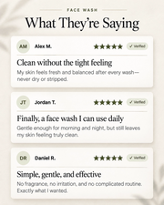 HygieneLab Men's Face Wash with Niacinamide & Hyaluronic Acid