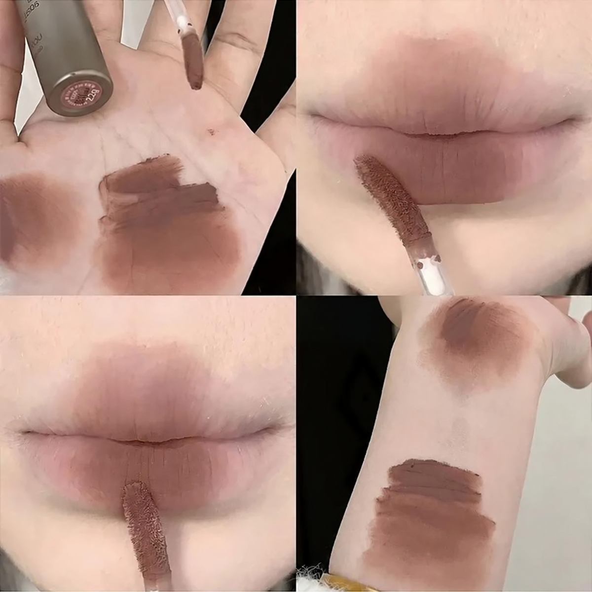 DI & XI Coffee Velvet Lip Mud Soft Matte Lipstick