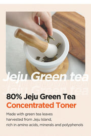 Isntree Green Tea Fresh Toner 200mL jeju green tea extract labeling basis