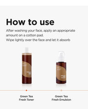 Isntree Green Tea Fresh Toner 200mL how to use and routine