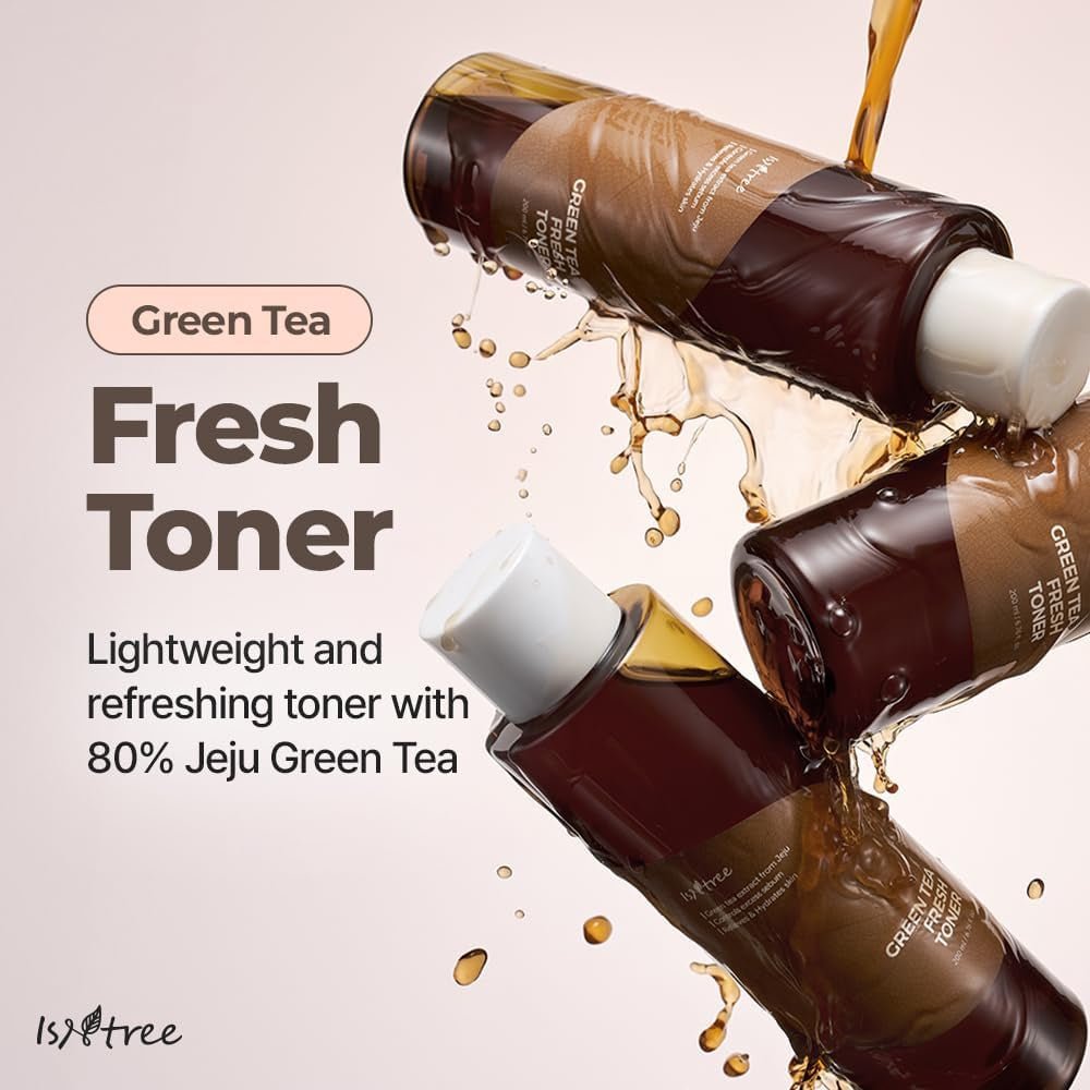 Isntree Green Tea Fresh Toner 200mL official green tea introduction