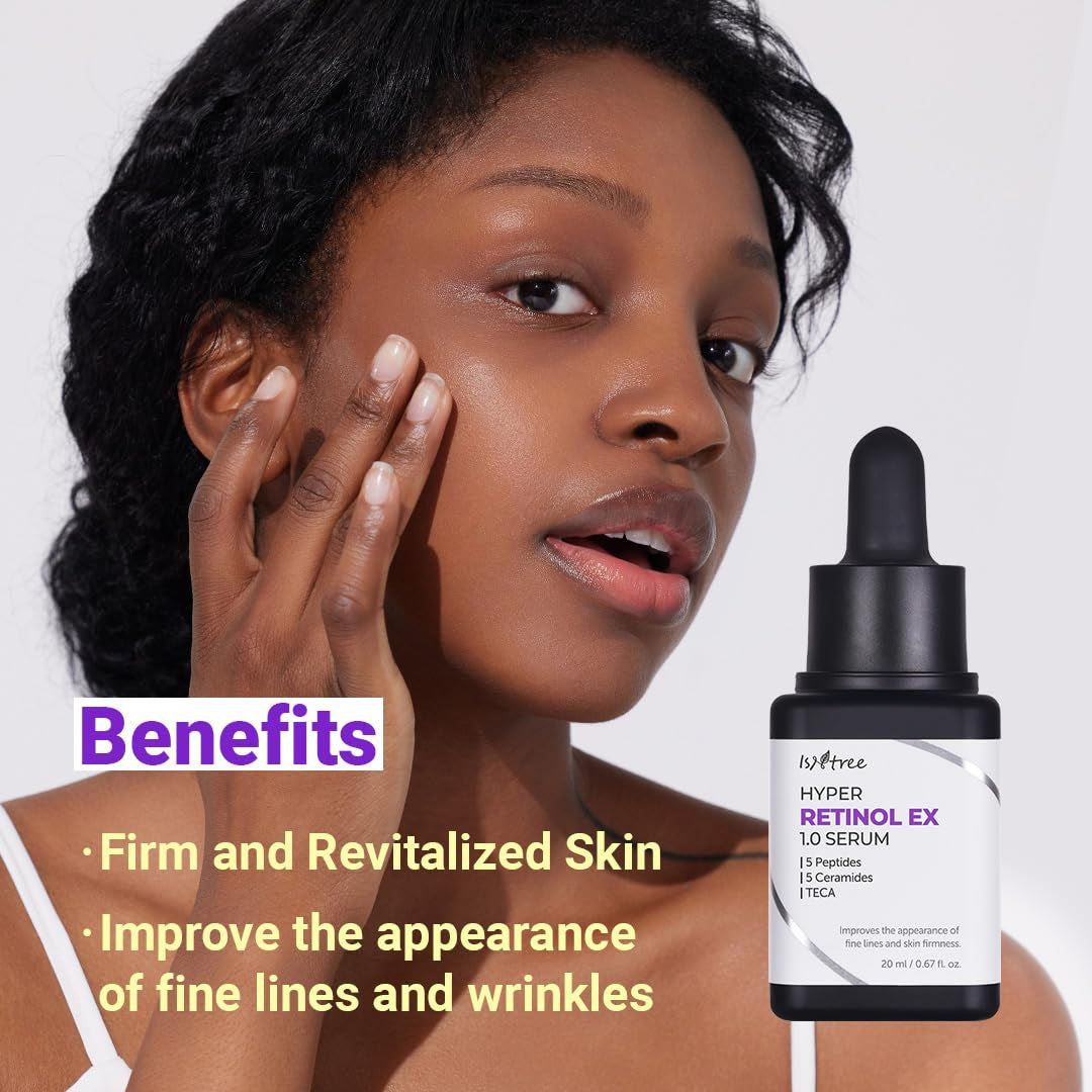 Isntree Hyper Retinol EX 1.0 Serum 20mL official firmness and fine line benefits