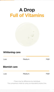 Isntree C-Niacin Toning Ampoule 50mL brightening and blemish comparison