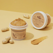 SKINFOOD Peanut Butter Food Mask 120g open jar, lid and creamy texture
