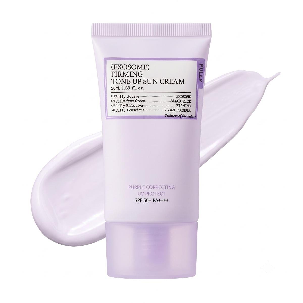 FULLY Tone Up Sunscreen Purple 50ml - AHVTE