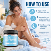 Magnum Solace Unscented Magnesium Body Butter how to use