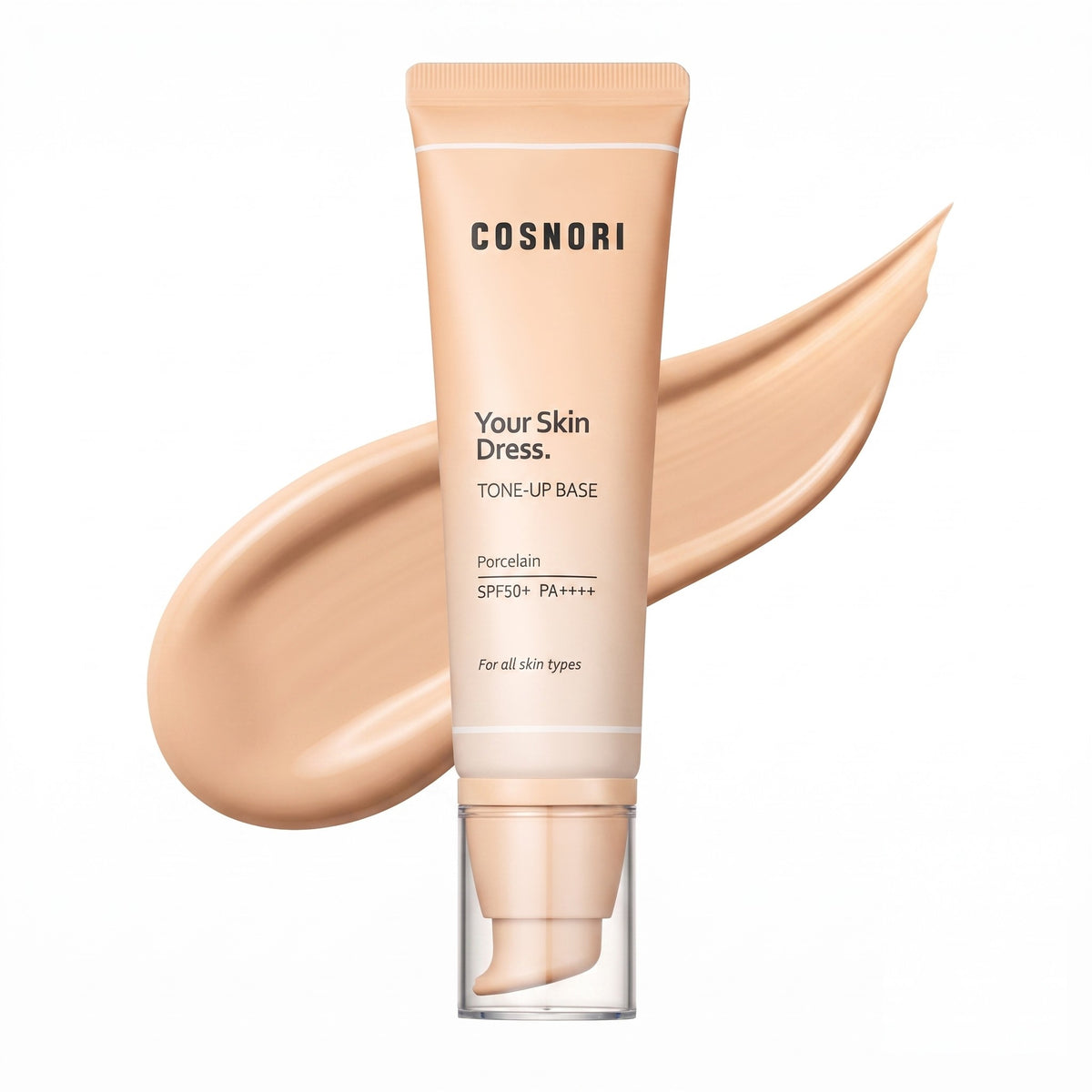 COSNORI Your Skin Dress Tone-Up Base SPF50+ PA++++ 50ml - AHVTE