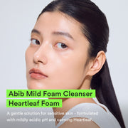 Abib Heartleaf Acne Foam Cleanser – Gentle mild-pH Heartleaf foam introduction