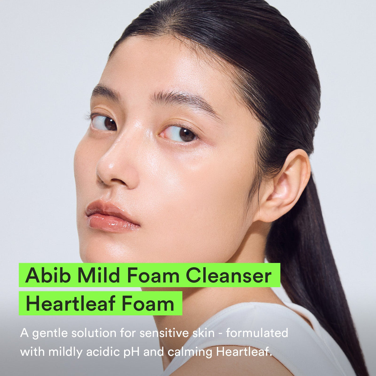 Abib Heartleaf Acne Foam Cleanser – Gentle mild-pH Heartleaf foam introduction