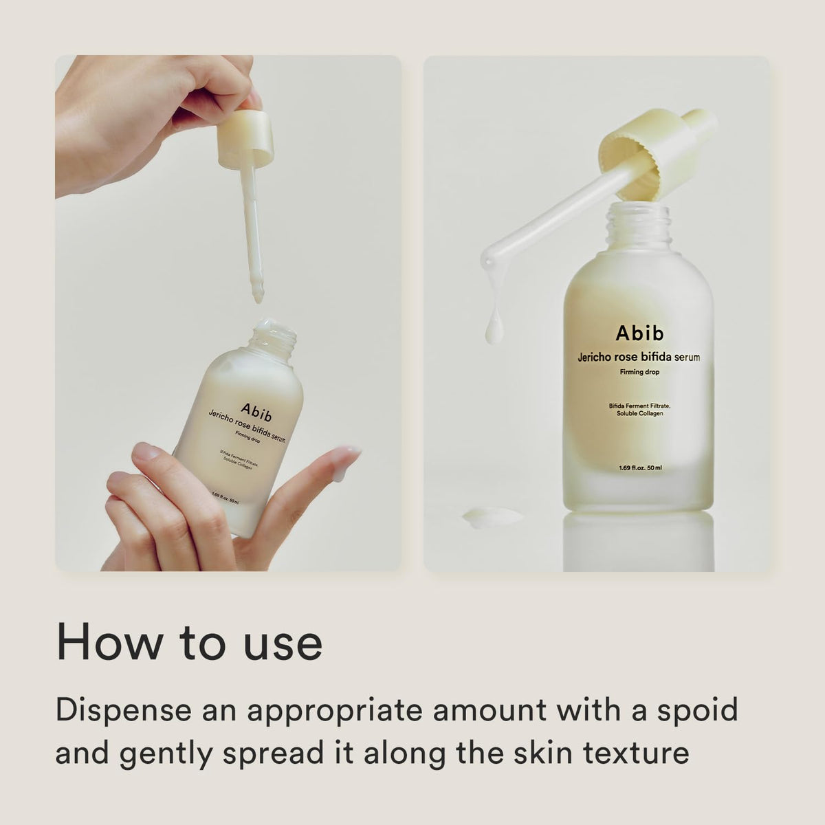Abib Jericho Rose Bifida Serum Firming Drop 50mL English product information