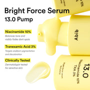 Abib Bright Force Serum 13.0 English product information panel 2