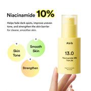 Abib Bright Force Serum 13.0 English product information panel 3