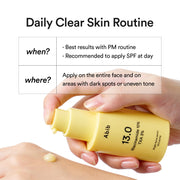 Abib Bright Force Serum 13.0 English product information panel 11