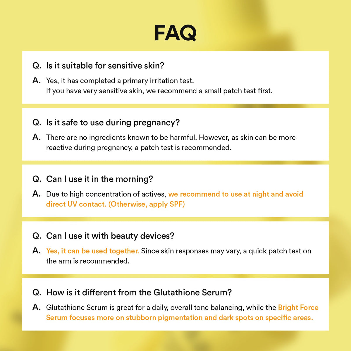 Abib Bright Force Serum 13.0 English product information panel 13