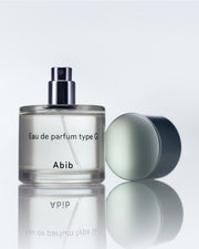Abib Eau de Parfum Type G 50mL spray pump detail