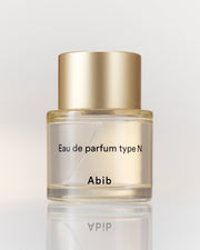 Abib Eau de Parfum Type N 50mL bottle detail
